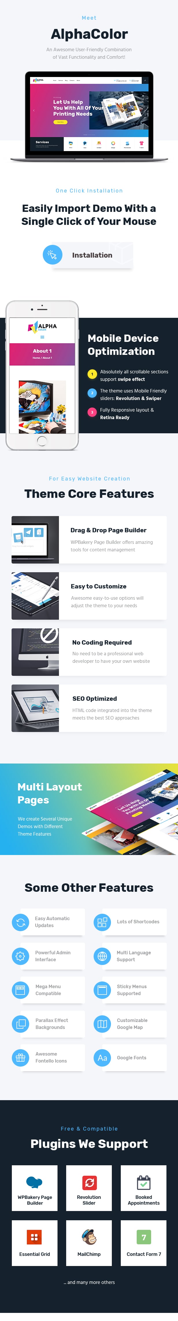 AlphaColor | Type Design Agency & 3D Printing Services WordPress Theme + Elementor - 1