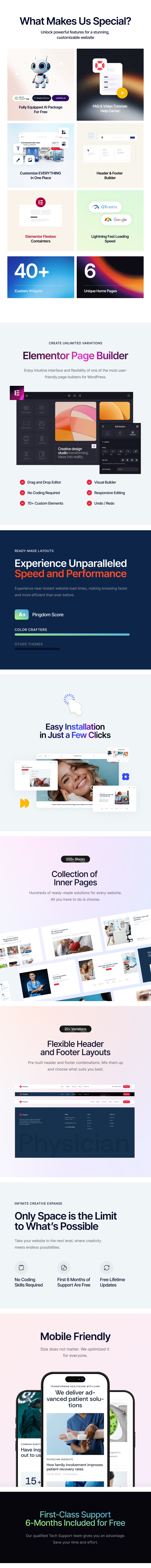 Physician - Medical Hospital & Healthcare WordPress Theme