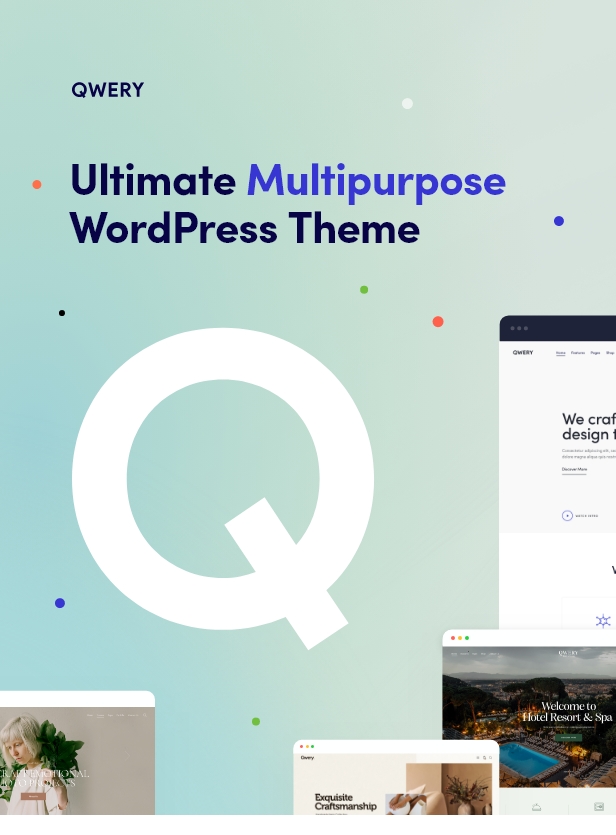 Qwery – Multi-Purpose Business WordPress & WooCommerce Theme