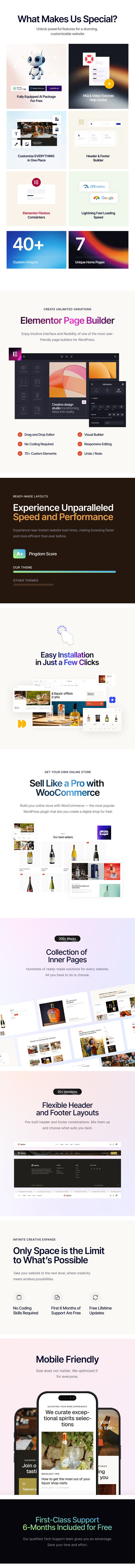 Spirits - Liquor Shop & Wine Store WordPress Theme