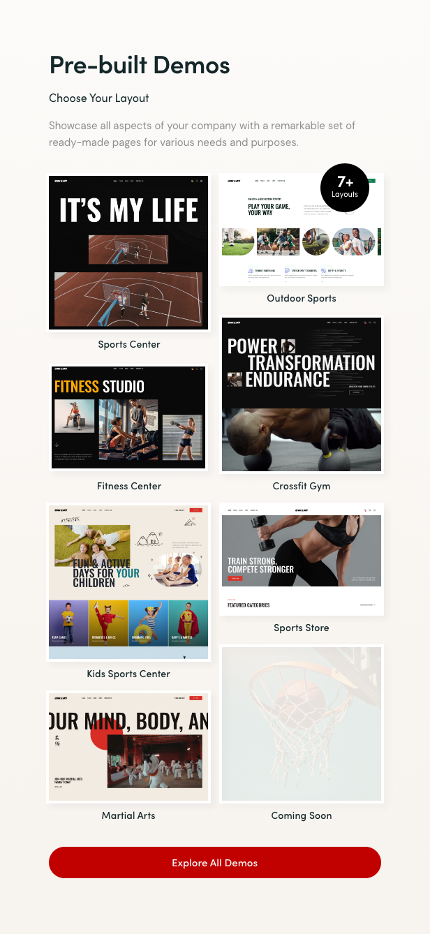 Sweat - Fitness & Sports Center WordPress Theme