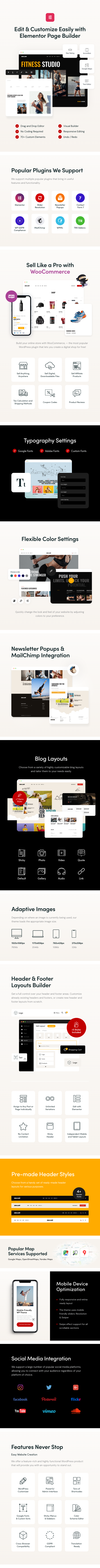 Sweat - Fitness & Sports Center WordPress Theme