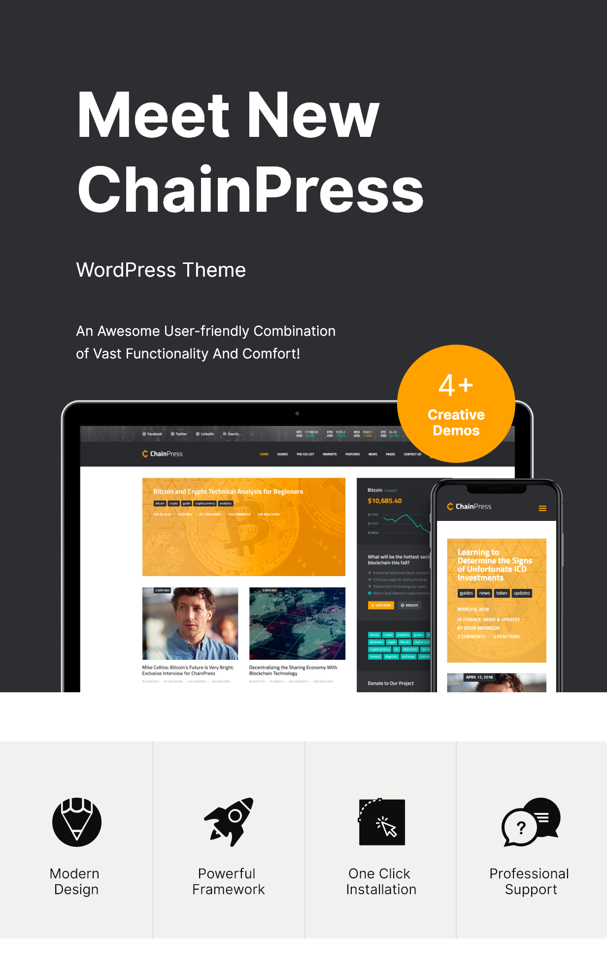 ChainPress | Financial WordPress Business Blog Theme - 2