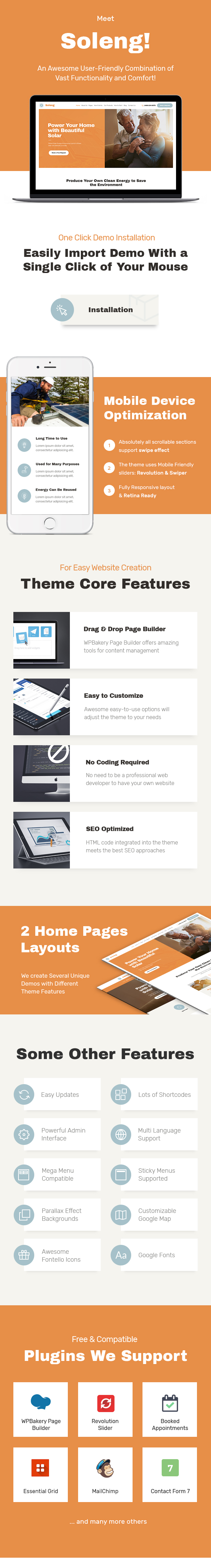 Soleng | A Solar Energy Company WordPress Theme - 1