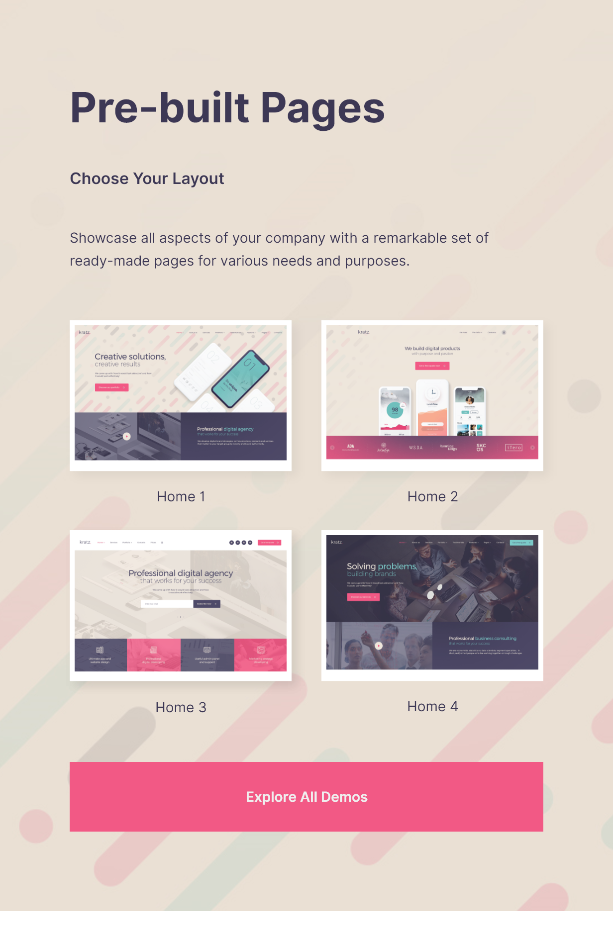 Kratz | Digital Agency Marketing and SEO WordPress Theme