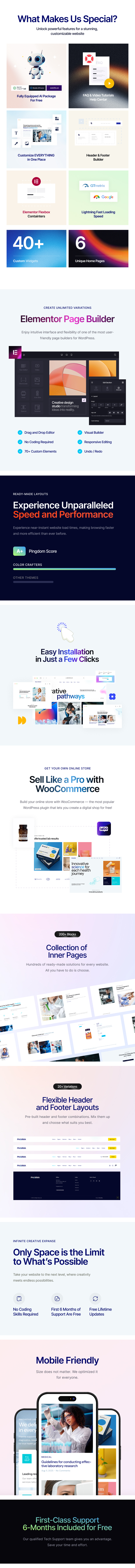 Pharma - Laboratory & Science Research WordPress Theme