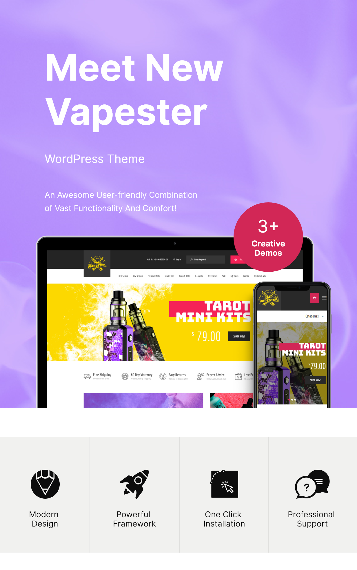 Vapester | Creative Vape Shop WooCommerce Theme - 2