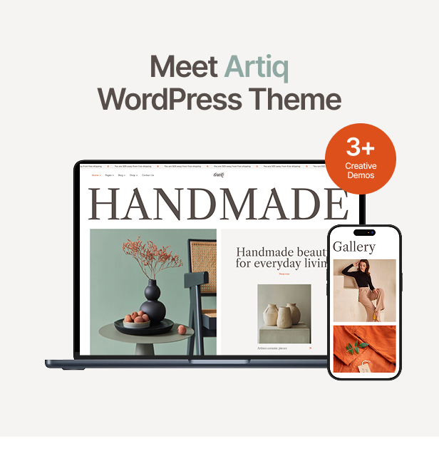 Artiq - Knitting & Handmade Boutique WordPress Theme