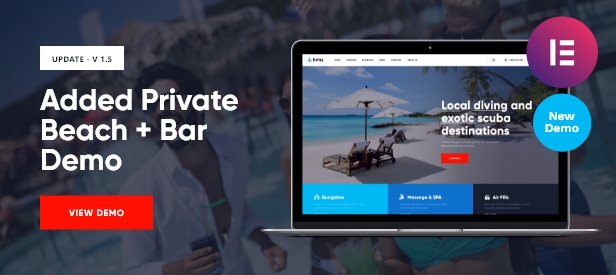 Private Beach Homepage