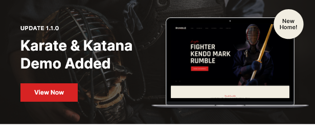 Karate and Katana Homepage
