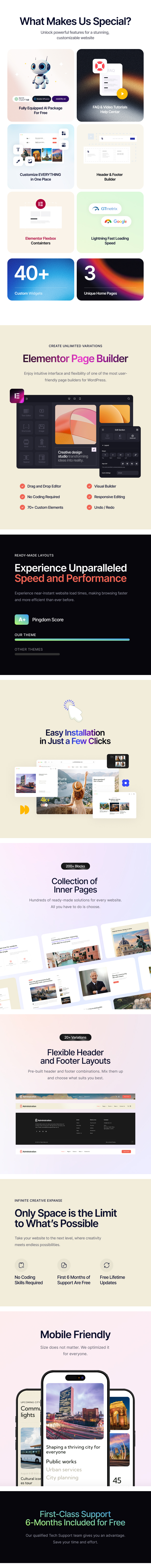 Administration - City Government & Municipal WordPress Theme