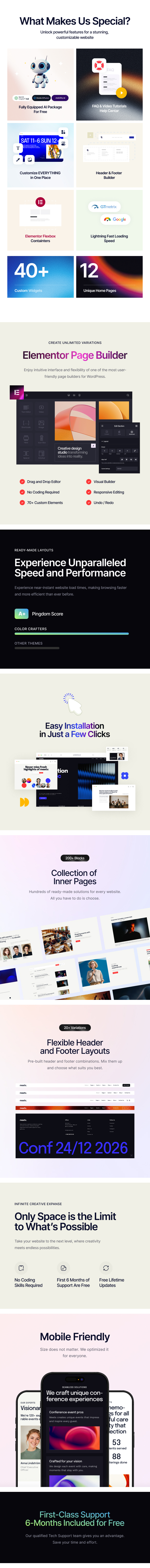 Meetx - Conference, Catering & Event WordPress Theme