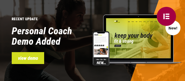 Personal Coach New Homepage