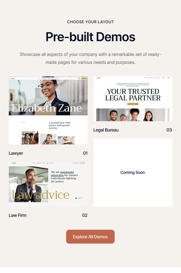 Jurist - Law Firm & Attorney WordPress Theme