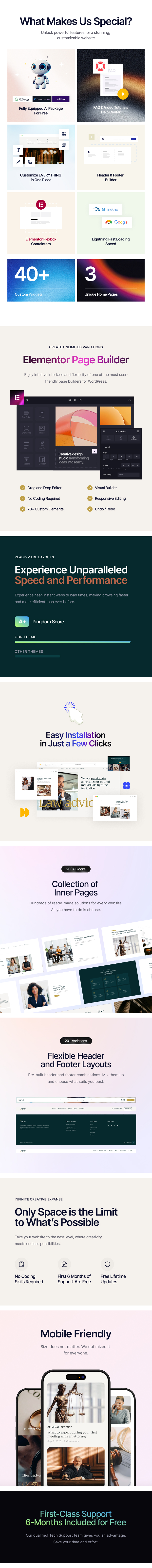 Jurist - Law Firm & Attorney WordPress Theme