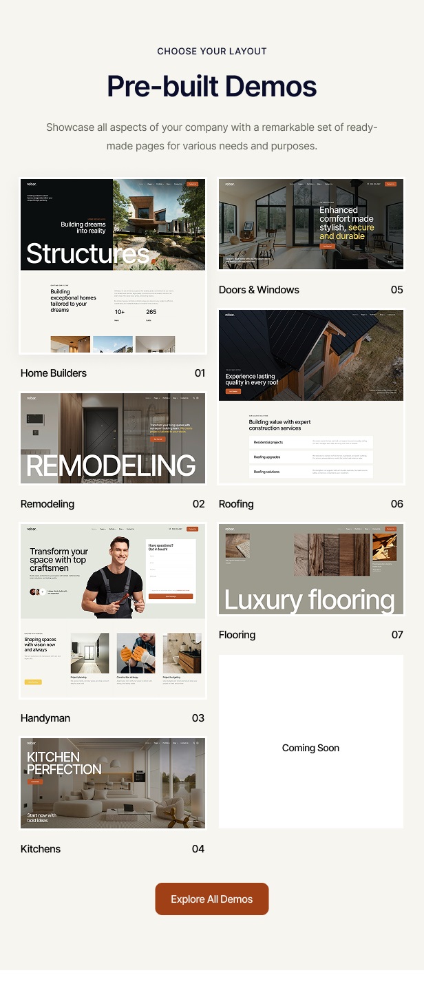 Rebar - Construction & Renovation & Building WordPress Theme