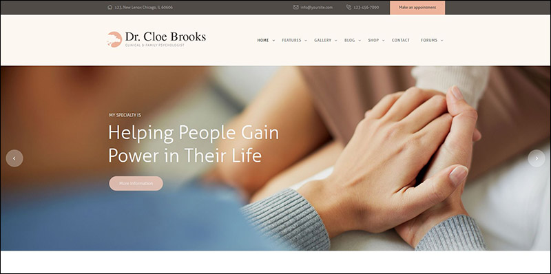 Psychology, Counseling & Medical WP Theme