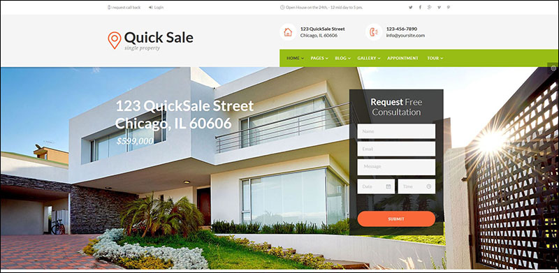 Quick Sale | Single Property Real Estate Theme