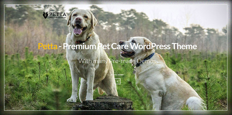 Top 20 Awesome Pets and Animals WordPress Themes