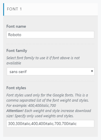 where would i find my font in wordpress