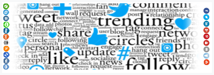 Custom Share Buttons with Floating Sidebar