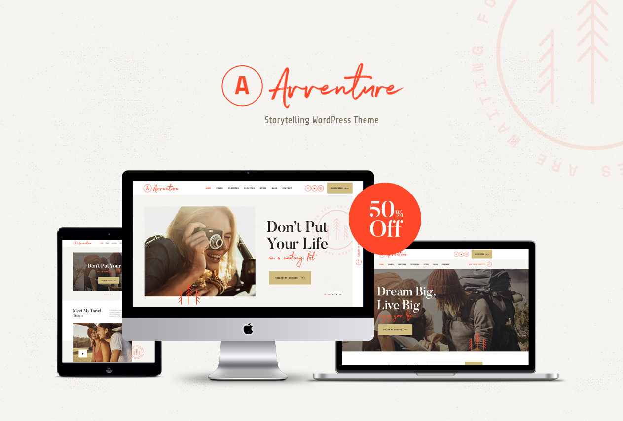 Personal Lifestyle & Travel Blog WordPress Theme