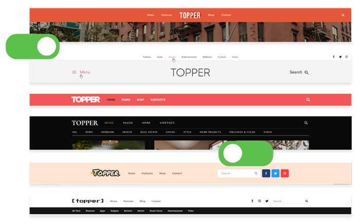topper