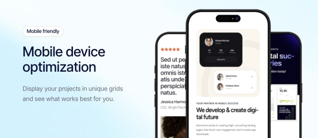 mobile friendly