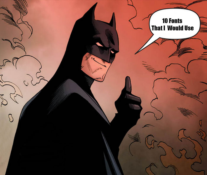 10 Comic Book Fonts That Batman Would Use (10th Will Blow Your Mind) -  ThemeREX