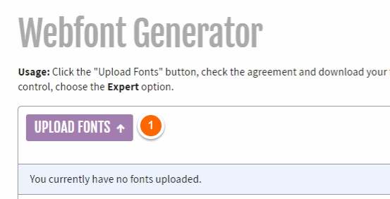 webfont kit download