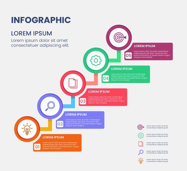 Hierarchical Infographic Templates