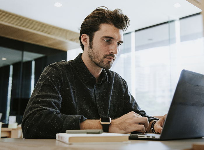 working on your website