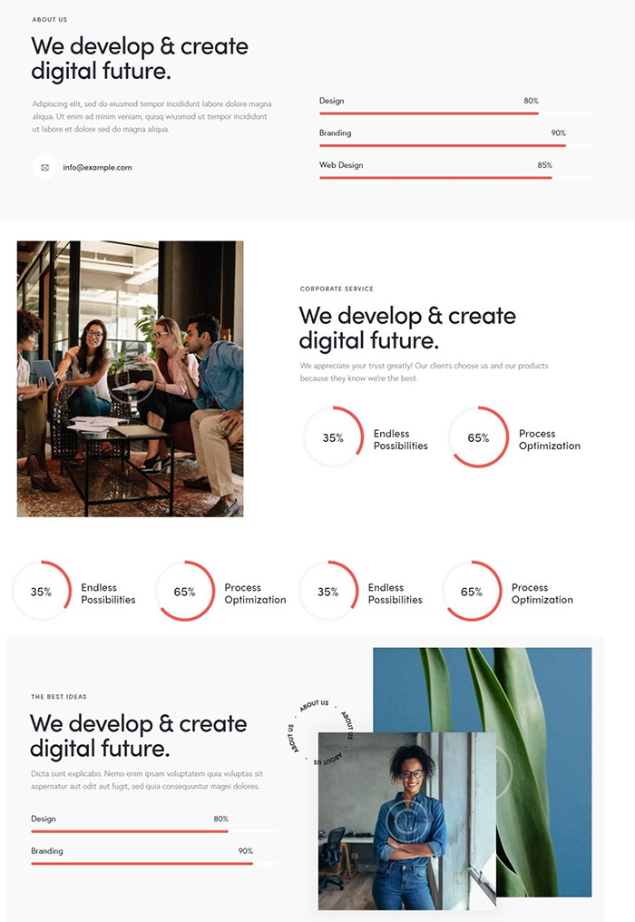 progress bars