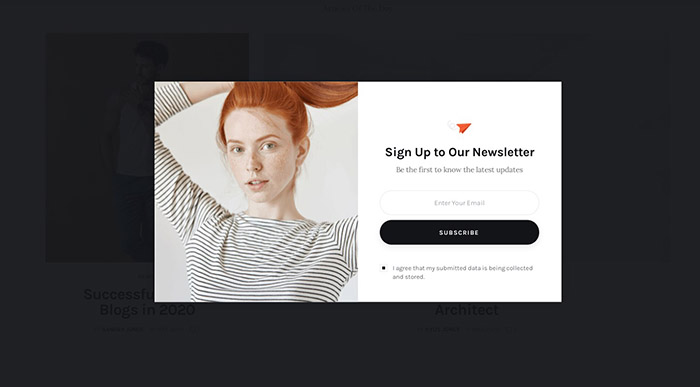 Custom Popups and Newsletters