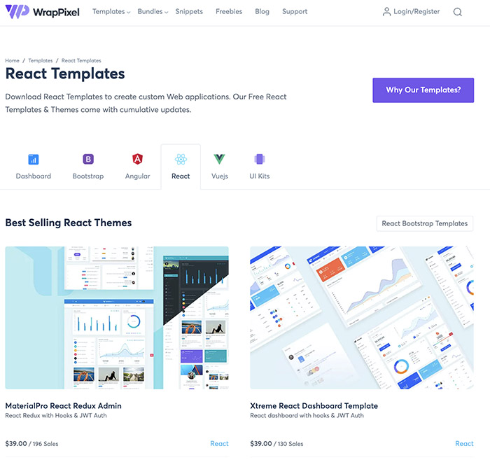 32. React Templates