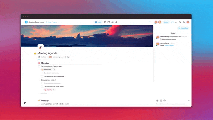5. Taskade — Collaborative To-do List for Remote Teams