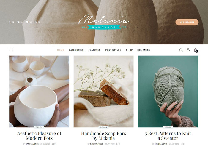 3 Available Homepages