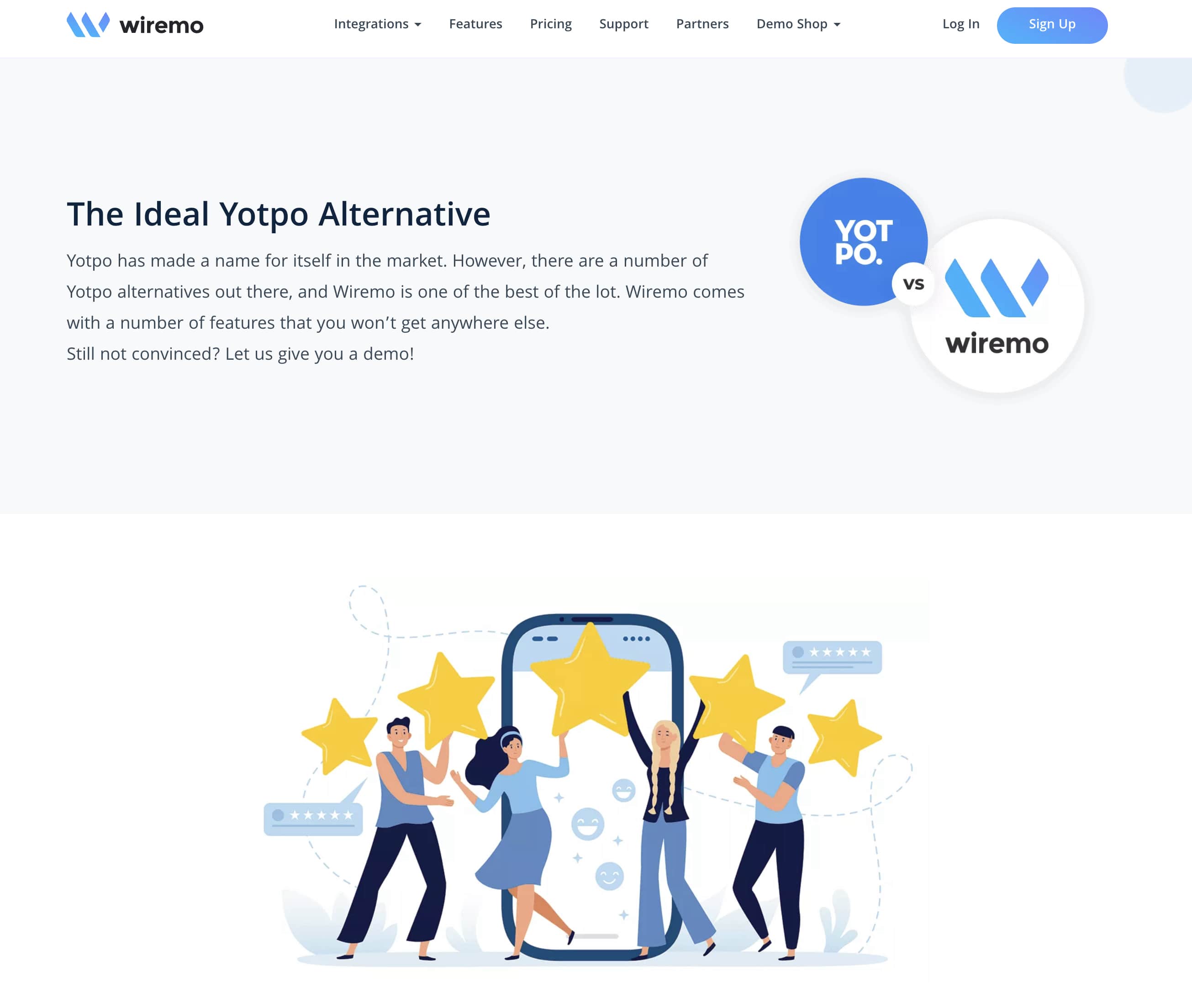 Best Yotpo Alternatives -  Wiremo