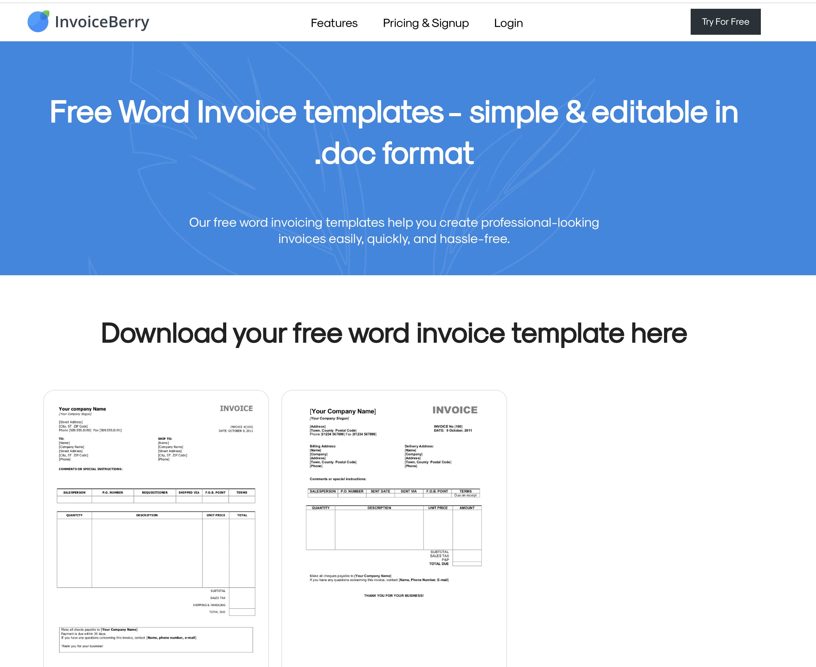 35. Word invoice templates-min