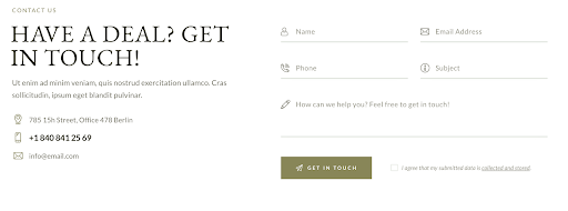 Online Appointments Booking System & Contact Forms