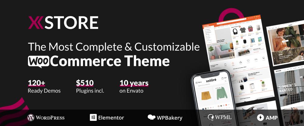 XStore – Best WordPress WooCommerce Theme for Elementor