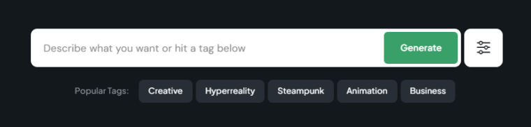 Image Generator Widget