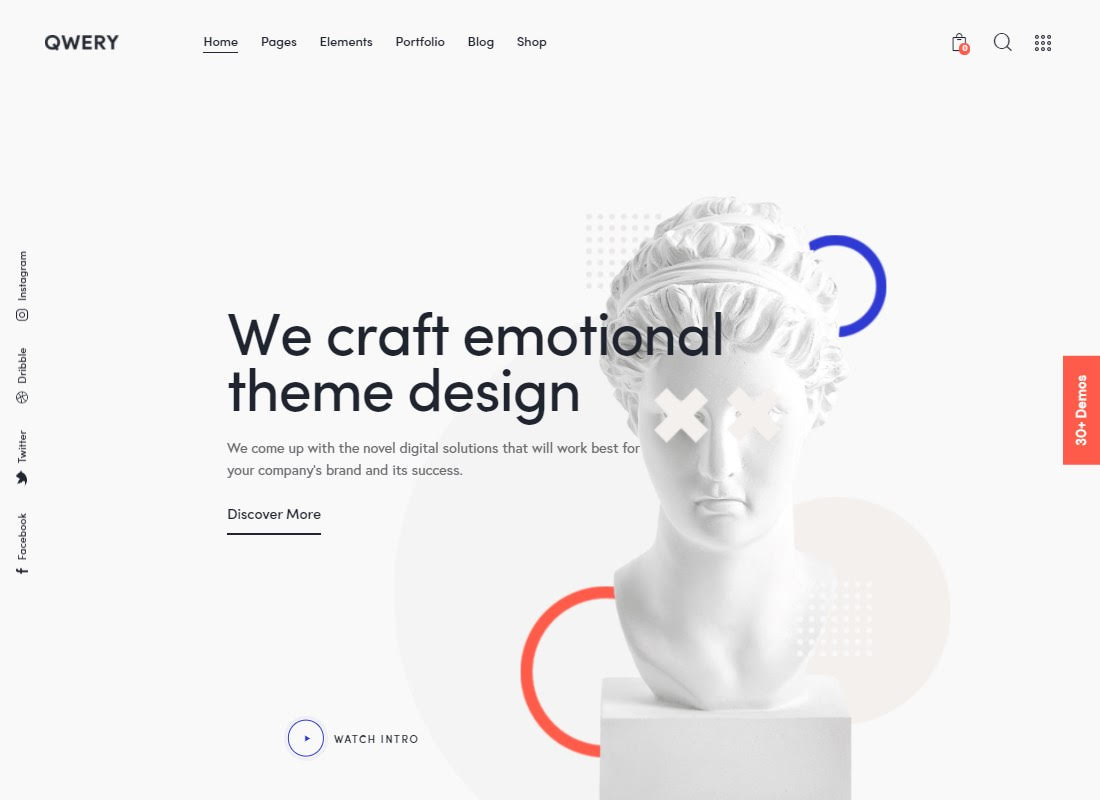 Qwery - Multi-Purpose Business WordPress & WooCommerce Theme + ChatGPT