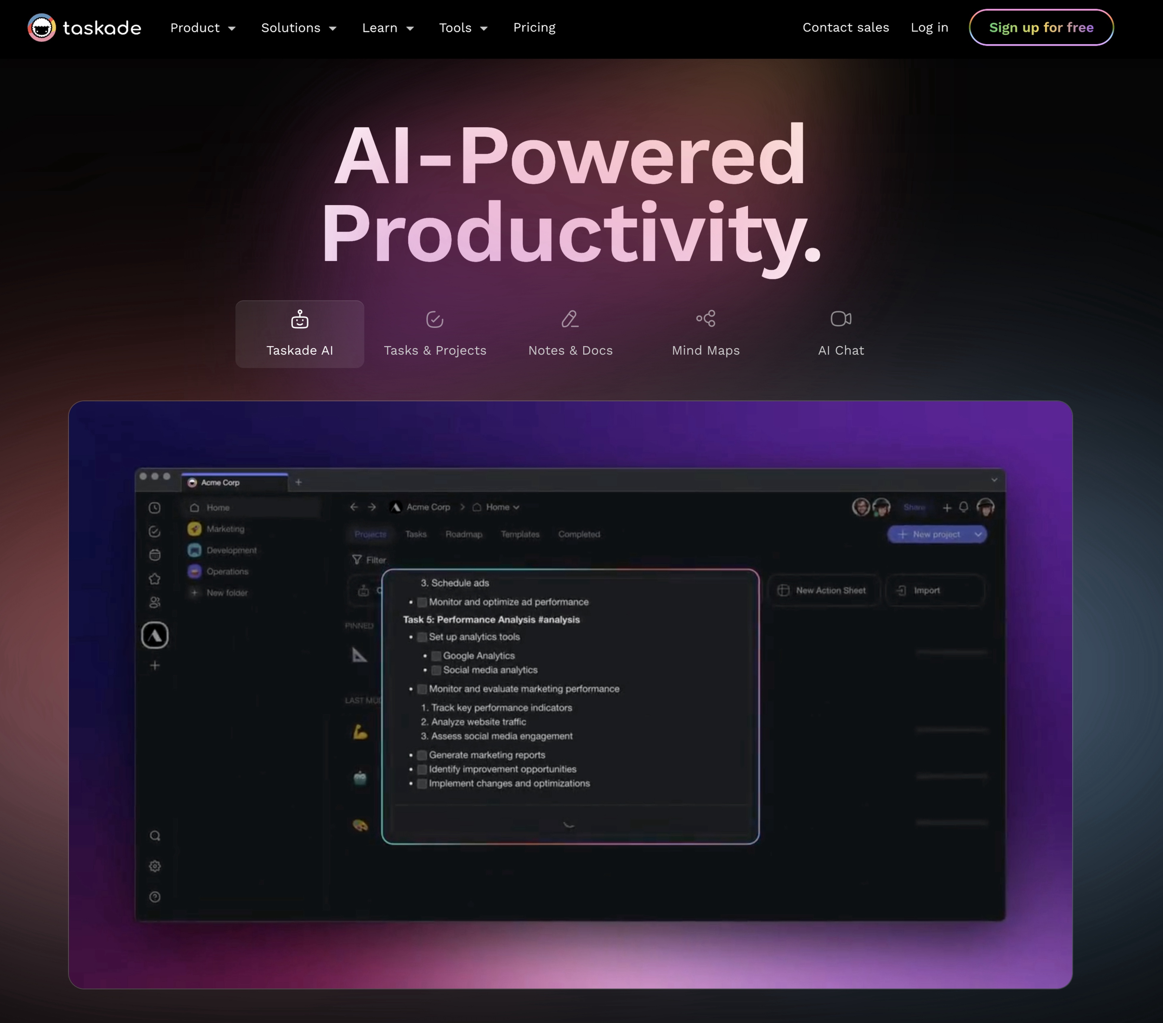 Taskade AI