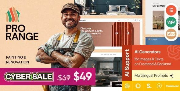 ProRange – Painting & Renovation Construction Theme