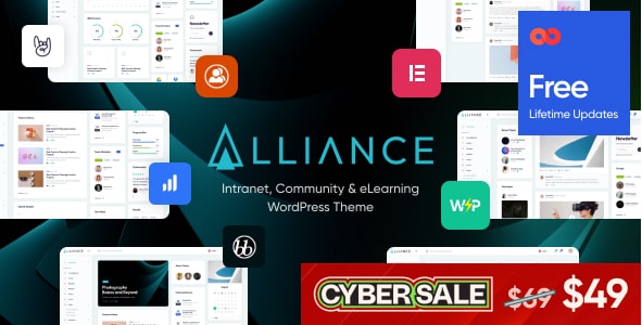 Alliance – Intranet & Extranet WordPress Theme