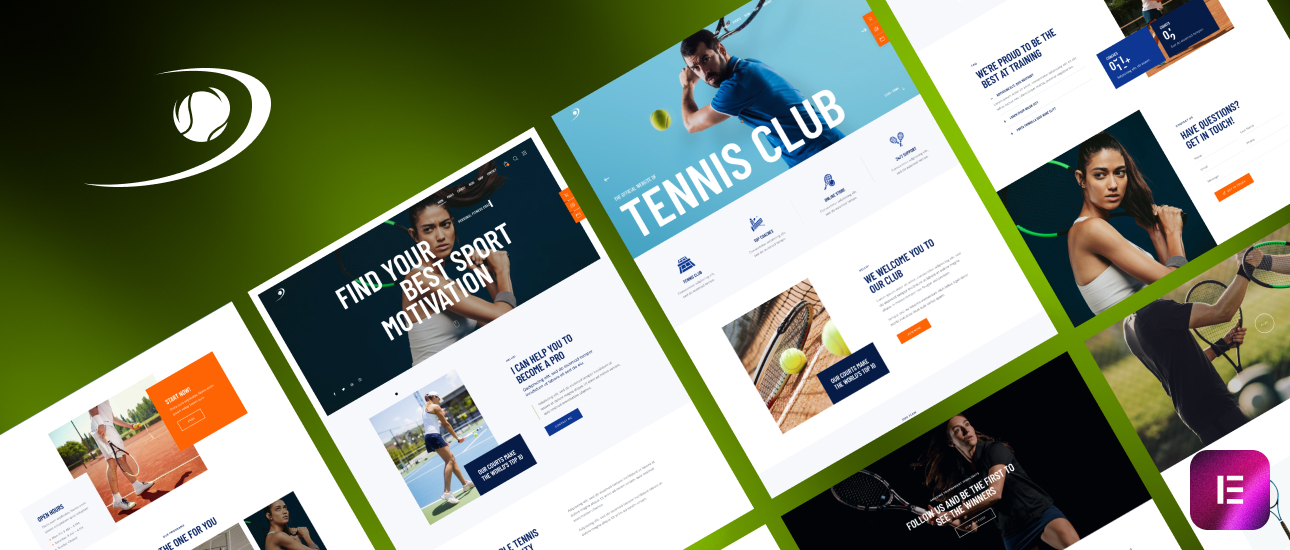Tennis SportClub – Tennis Sports Events WordPress Theme