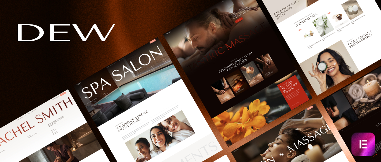 Dew – Spa Salon Massage Wellness WordPress Theme