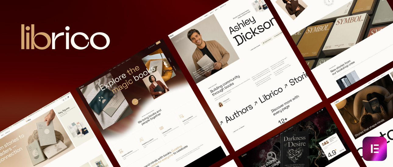 Librico – Bookstore Book Shop and Publisher WordPress Theme