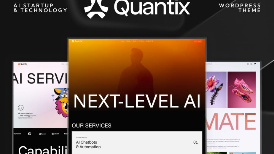 Quantix - AI Startup Technology WordPress Theme - ThemeREX